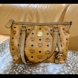 Authentic MCM Visetos Tote bag